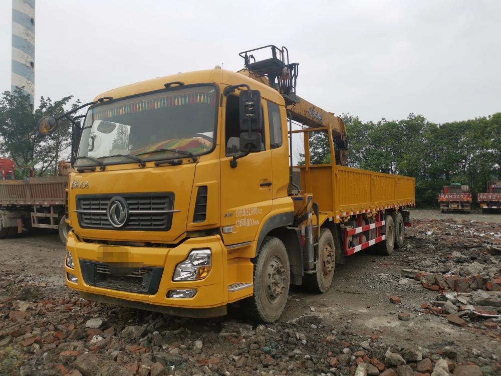 东风天龙四桥三一14吨随车吊转让